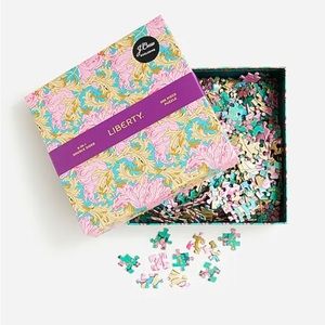 J. Crew NWT‎ Two-Sided Puzzle in Liberty® Print